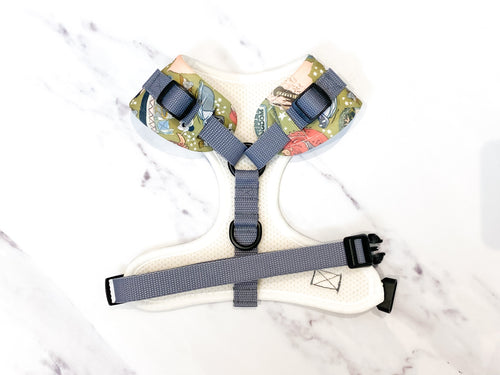 Poppy Field Adjustable Dog Harness